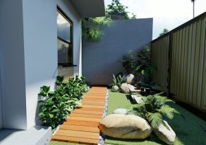 עיצוב גינה ביתית